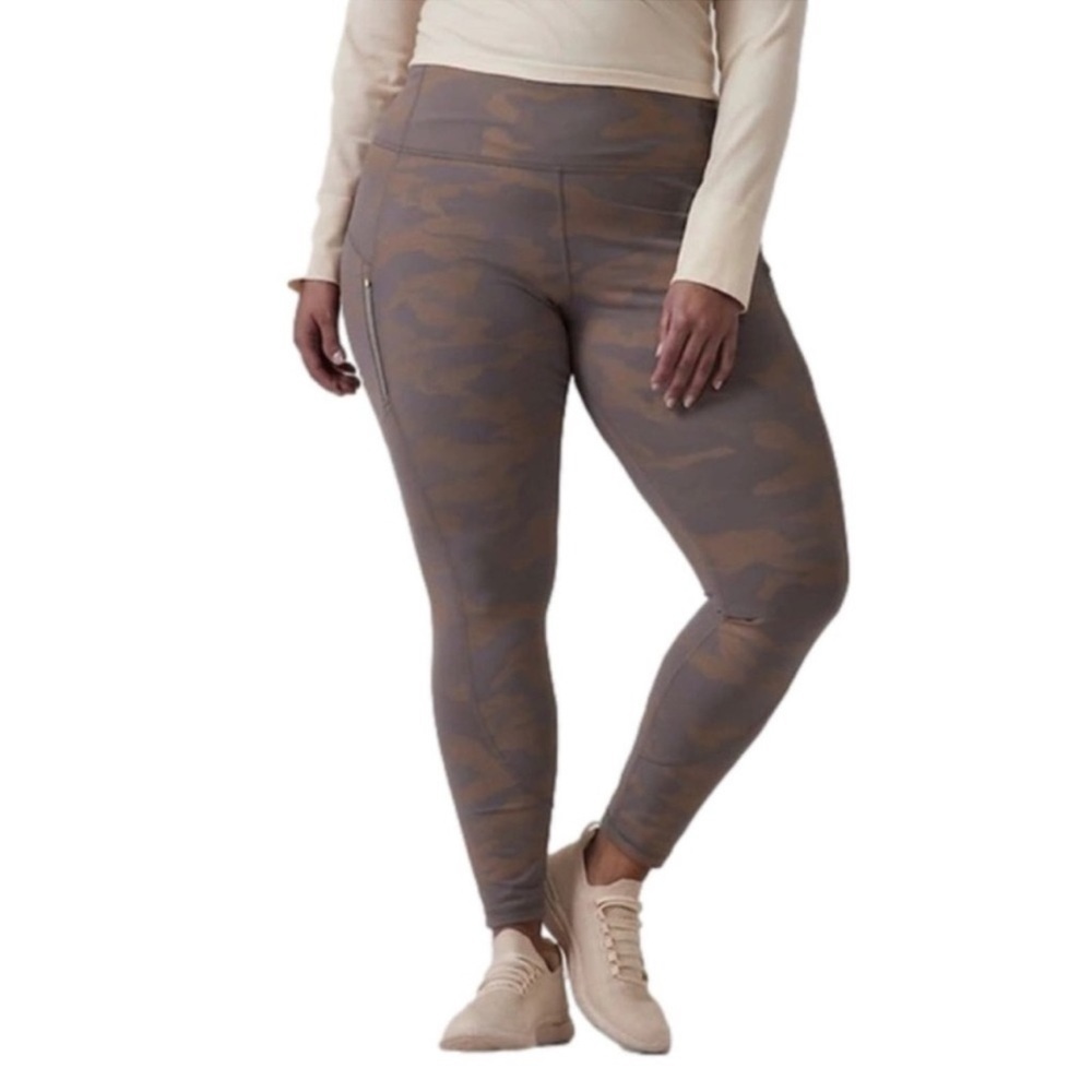 BAG361. NWT ATHLETA Rainier Reflective Womens Tight Size 2X - Picture 3 of 7